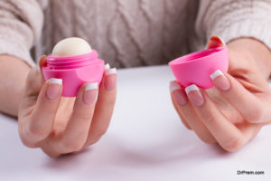 organic lip balm