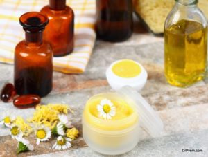 organic lip balm