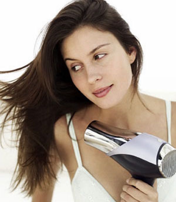 Blow dry your hair