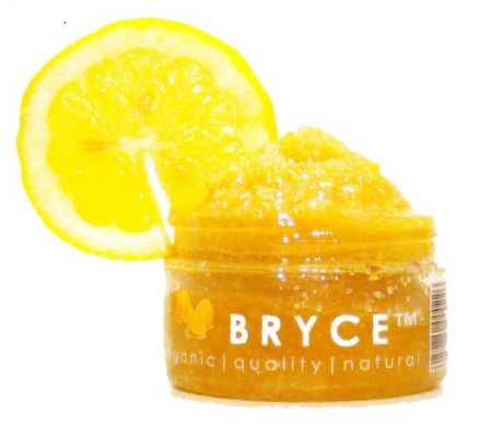 Bryce Organics California Meyer Lemon Exfoliating Facial Polishing Scrub
