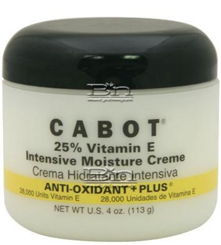 Cabots vitamin E creme intensive skin cream