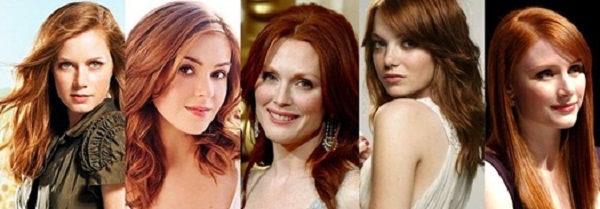 Hollywood's 5 best redheads