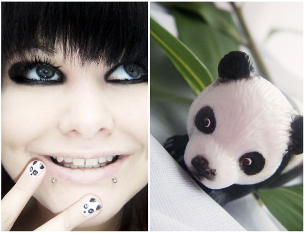 Panda Eye makeup