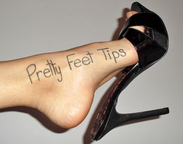 Pretty feet tips to prevent cracked feet