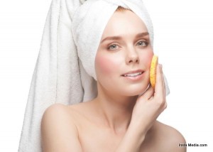cleaning skin