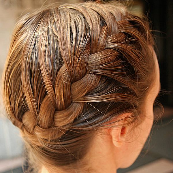 French braid hair _4