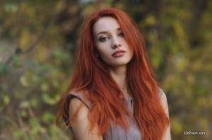 red hair