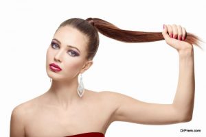 High ponytails