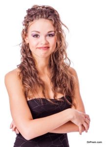 curly hairstyle