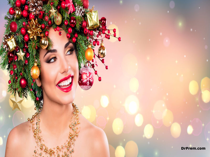 Give yourself a new look this festive season with these Christmas inspired makeup looks