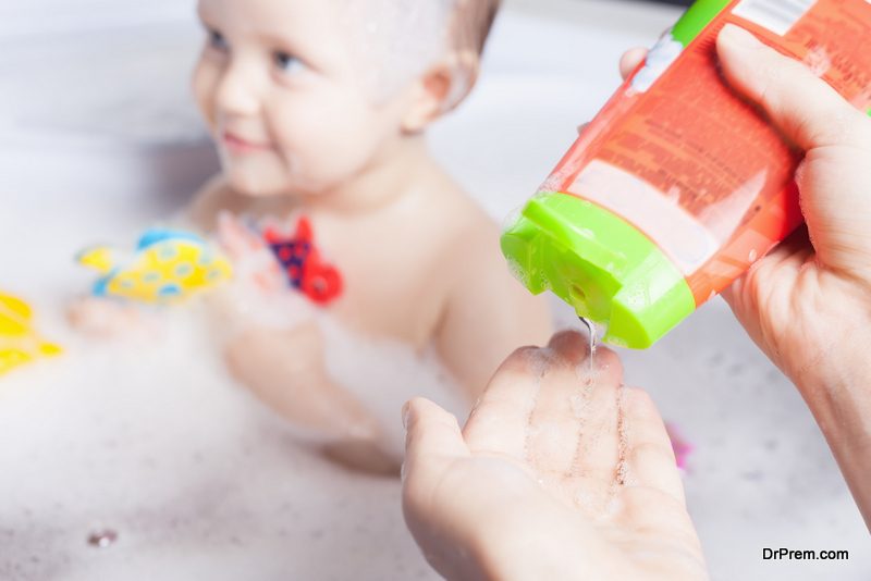 Using-baby-shampoo