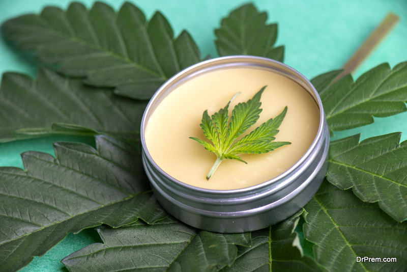 CBD oil beauty products