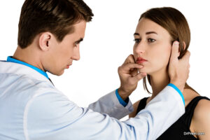 Examination of the plastic surgeon