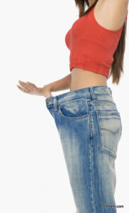 trying jeans