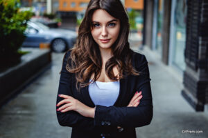 confident woman